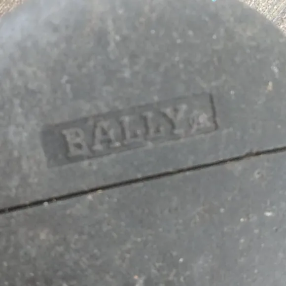 Vtg Bally Italian leather wovan sandals 10