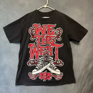 VTG We the West Shirt One Eight Seven Secret Society Burning Bridge XL USA Made