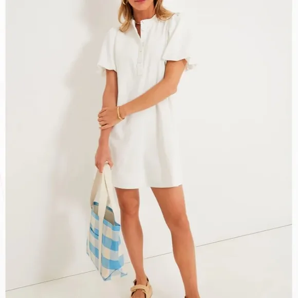 White Carly DressPOMANDER PLACE