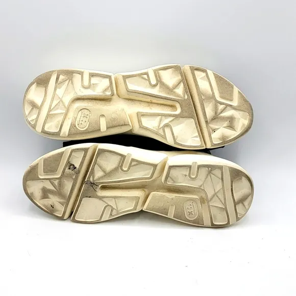 Women's Anthropologie Black Leather Sandals SIZE 10