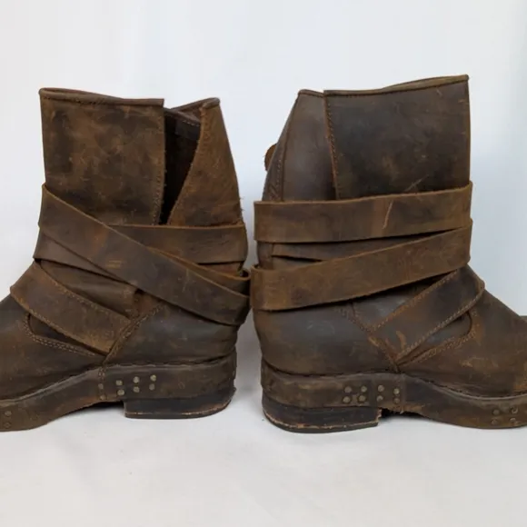 Women's Brown Leather Boots