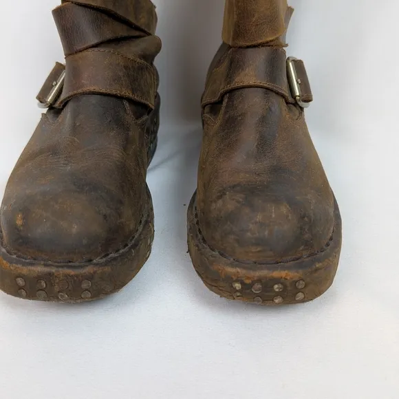 Women's Brown Leather Boots