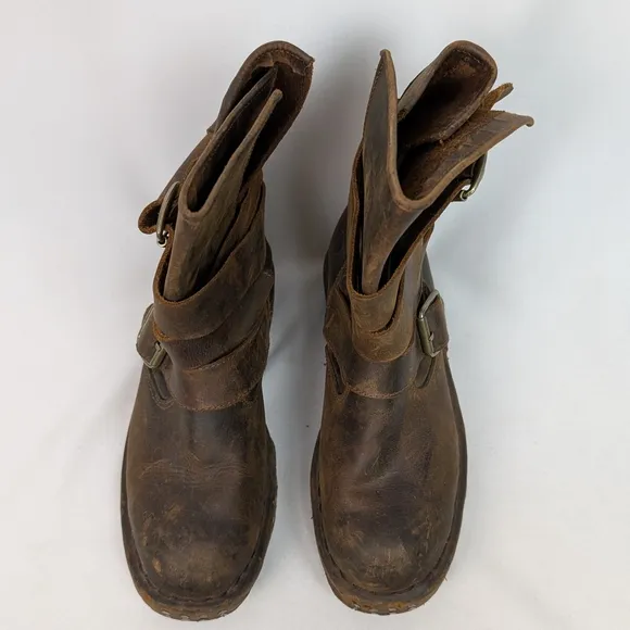 Women's Brown Leather Boots