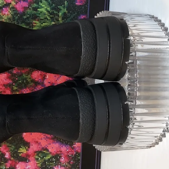 Womens Dream Pairs Knee High Boots Chunky Platform Lug Sole