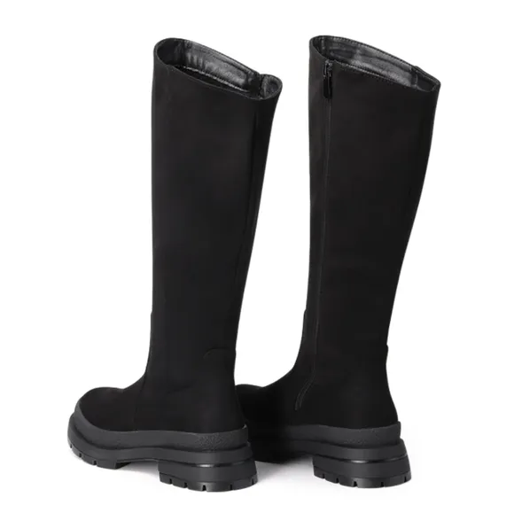 Womens Dream Pairs Knee High Boots Chunky Platform Lug Sole