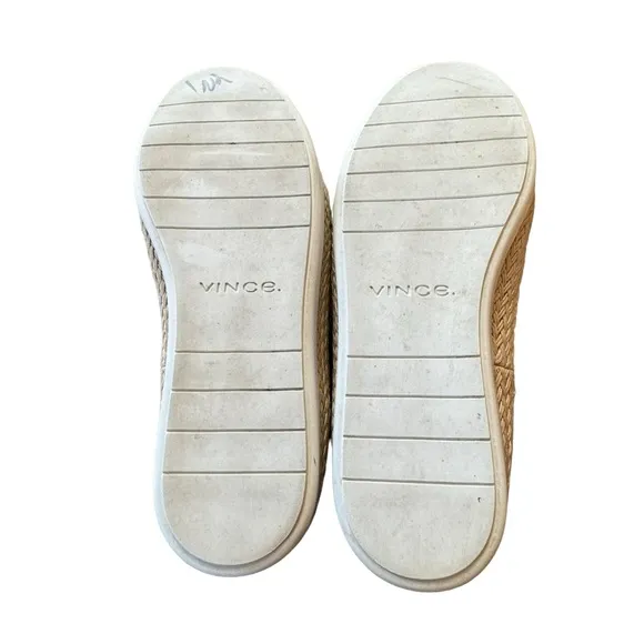 Women’s Vince Size 5 Blue Suede “Acker” Slip On Espadrille Loafers.