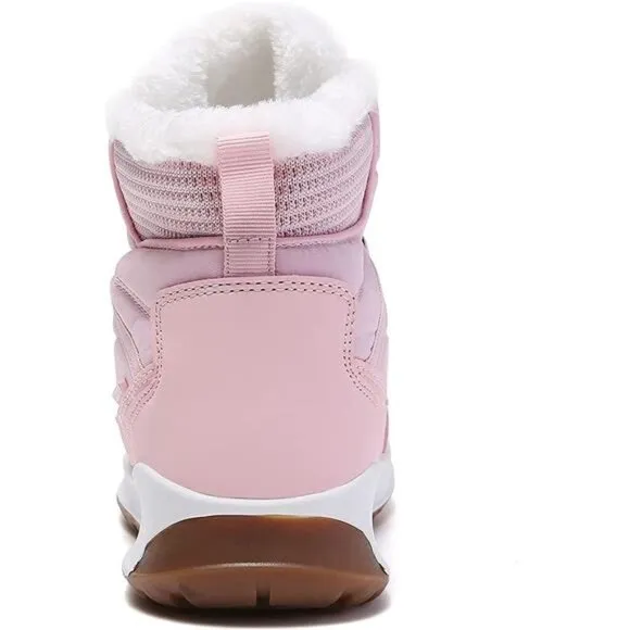 Women's Winter Waterproof Vamp Snow Boots, Pink