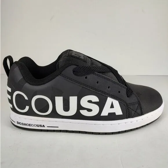 Y2K DC Shoes &quot;Court Graffik SE&quot; streetwear skater sneakers mens 8.5 BRAND NEW