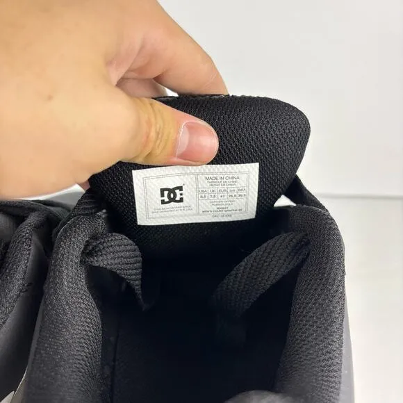 Y2K DC Shoes &quot;Court Graffik SE&quot; streetwear skater sneakers mens 8.5