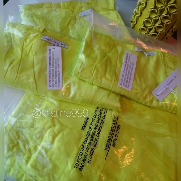 Young Fabulous &amp; Broke Siren Twist Maxi Dress in Margarita Yellow NWT