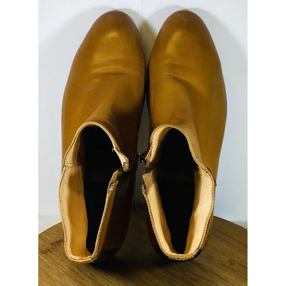 Zanzara Chelsea Boots Brown Leather ZK554514 Size 11.5 EXCELLENT CONDITION