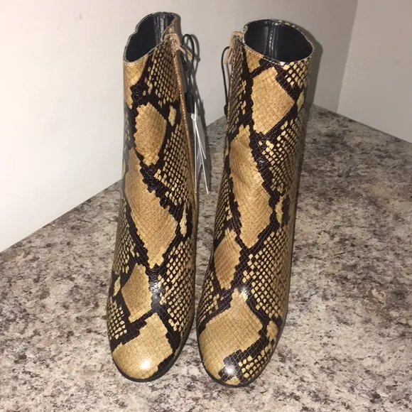 Zara Snakeskin Boots