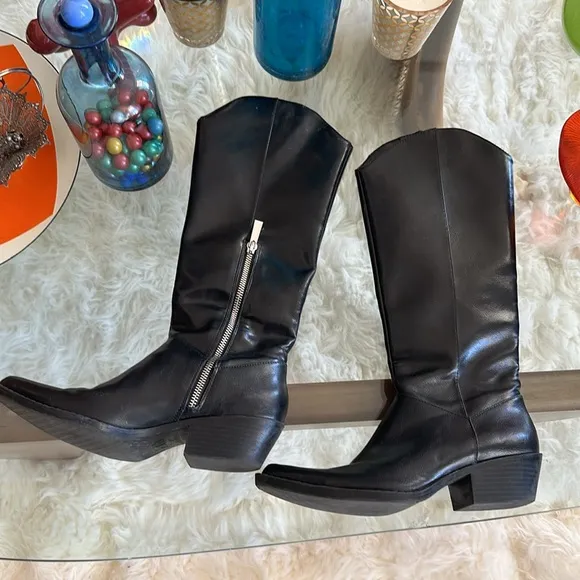 Zara Women Cowboy-heel boots 7052/001/040