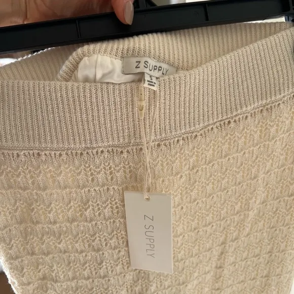 Zsupply beige 2 piece NWT